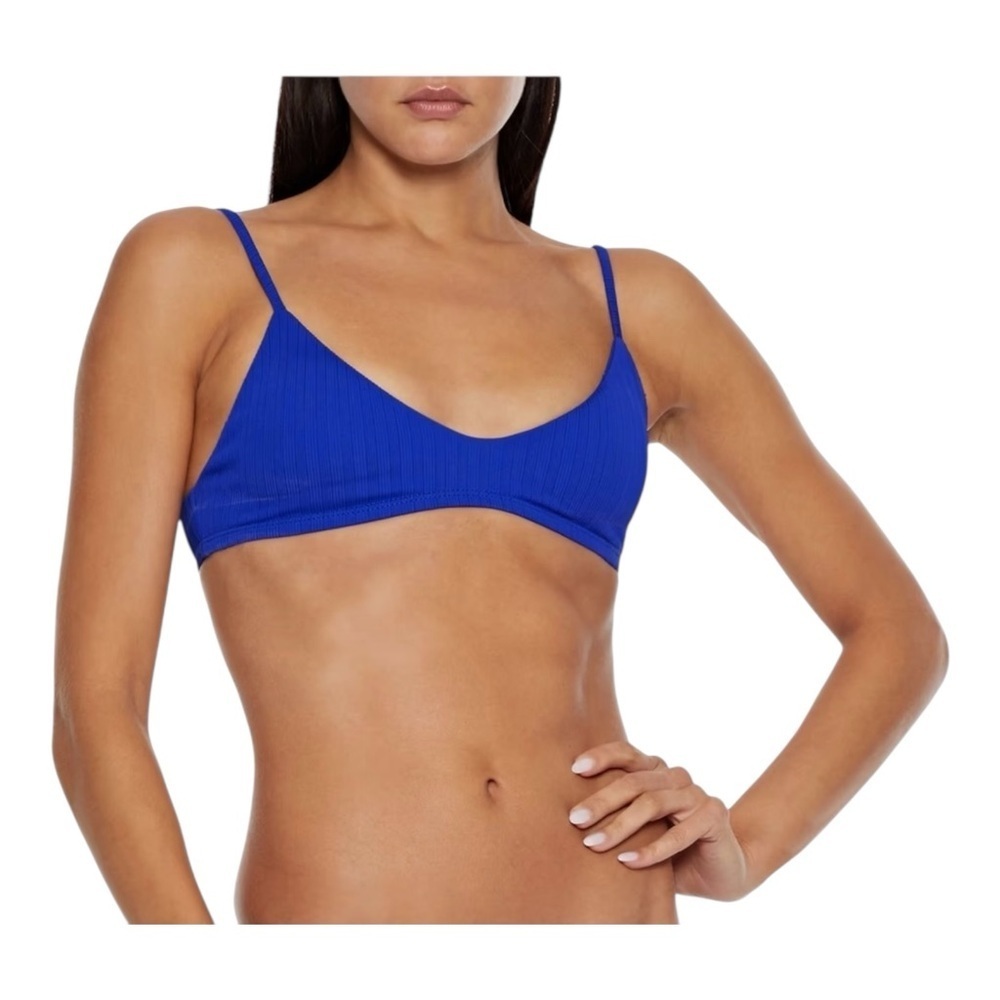 Vix Milano Luli Top In Blue Nwt